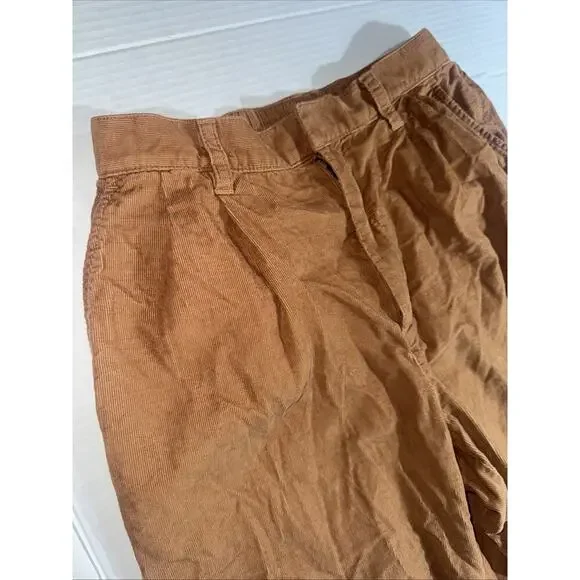 Gap Solid Brown Tl Cropped Pants Womens Ankle Length Khaki Size 4 - Picture 4 of 10